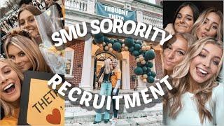 sorority recruitment 2020 || southern methodist university