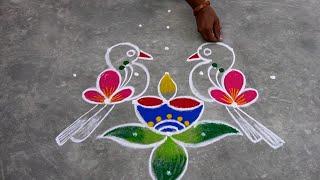 Diwali rangoli design || Diwali 2024 || rangoli ||