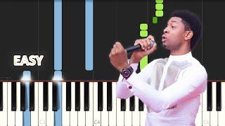 Steve Crown - You are Yahwe | EASY PIANO TUTORIAL BY Extreme Midi