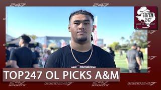 Top247 OL Isendre Ahfua commits to Texas A&M | Gig'Em 247 Podcast