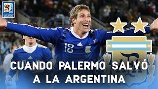 ELIMINATORIAS SUDAFRICA 2010 | CUANDO PALERMO SALVÓ A ARGENTINA | ESPECIAL QATAR 2022