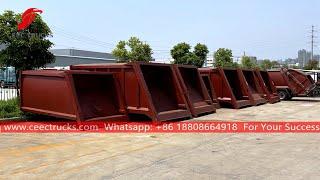 China best Garbage compactor bodies manufacturer - CEEC TRUCKS