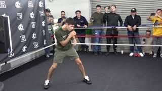 Ryan Garcia Shadow Boxing Looking Sharp EsNews Boxing