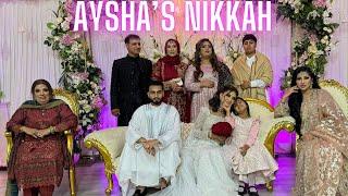 Aysha’s Nikkah | Beautiful Nikkah #reflexion #viralvideo #wedding #nikkah