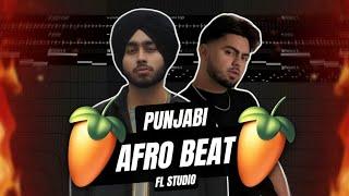 How To Make Punjabi AFRO BEAT Song In Fl Studio : Like - SHUBH & JASSA DHILLON (FL Studio Hindi)