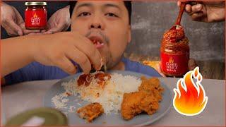 First Time Makan Sambal Nyet Berapi Khairul Aming Mukbang