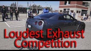 Loudest Exhaust Sound Car Revving Competition - Who Has The Loudest Noise Ever? Mustang?