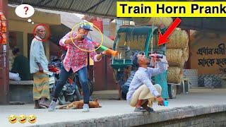 Train Horn Prank 2022 | Best of The Train Horn Prank on Public (Part 5) | ComicaL TV