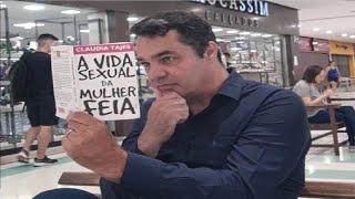 LENDO LIVROS COM TITULO ENGRAÇADO EM PUBLICO #4 FUNNY BOOK COVERS PRANK!!