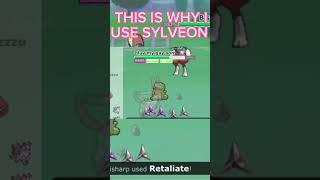 THIS IS WHY I USE SYLVEON #pokemonscarletandviolet #pokemonblackandwhite #pokemonshowdown #gaming