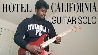 Hotel California | Eagles | Guitar solo Cover | Ashwin Asokan