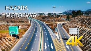 Hazara Motorway Aerial View 2022 | CPEC | Part 1 - 4K Ultra HD - Karachi Street View