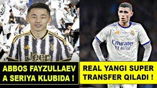 FAYZULLAEV A SERIYADA, REAL SUPER TRANSFER QILADI, BARSA YULDUZI QAROR QABUL QILDI, OLTIN TO'P 2024