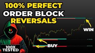 LuxAlgo BEST Order Block Indicator Predicts 100% Perfect Reversals (100x Tested)