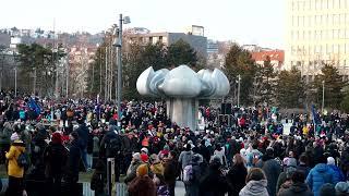 Protest - Za slušné Slovensko, Bratislava  21.2.2025