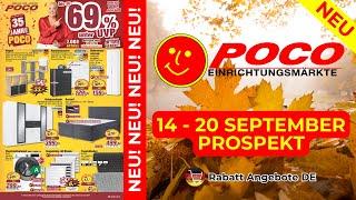 POCO Neuer Werbung Wochenprospekt | 14 September - 20 September Prospekt | Rabatt Angebote DE