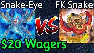 Snake-Eye Vs Fire King Snake-Eye $20 Money Matches Yu-Gi-Oh!