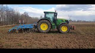 John Deere 6210R + Lemken smaragd 90/470 K