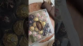ASMR Candy cake #diy #gift #candy #handmade #hacks #asmr #asmrsounds #withme