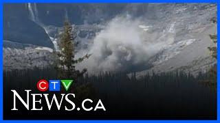 2nd person confirmed dead after rock slide at Bow Glacier Falls