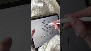 Design a Logo with us | Name Logo Design with Procreate #procreate #logodesign #namelogo #repost