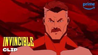 Omni-Man Destroys the Flaxan Planet | Invincible | Prime Video