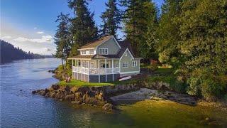 Washington Waterfront Homes For Sale | Garden Setting | Dream House | Never Miss This