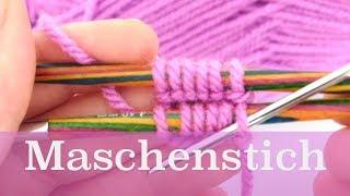 Der Maschenstich | Stricken für Anfänger