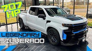 707 HORSEPOWER!! Check out the 2023 Legendary Silverado!