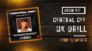 (200+) CENTRAL CEE UK DRILL DRUM KIT + MIDI KIT | 2023