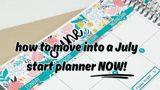 Using PlannerKate CYO kits to move in to your planners early