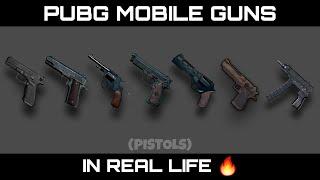 PUBG Mobile Guns In Real Life (Pistols) | Pubg Weapons In Real Life 