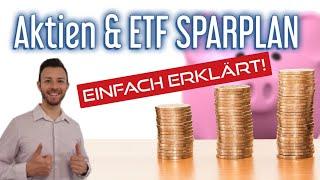 Aktien und ETF Sparplan für Anfänger - So investierst Du mit einem Sparplan!