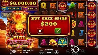 ‍️ Fire Stampede Slot Demo | Spins + Bonus