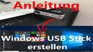 Anleitung I Windows USB Stick erstellen