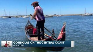 Take a Venetian gondola ride on the Central Coast in Morro Bay