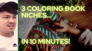 KDP Niche Research for Coloring Books using only FREE Tools: Profitable Coloring Books Niches 2020