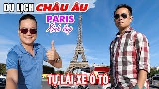 PARIS FRANCE TRAVEL ▶ Discover Eiffel Tower and Seine River by driving a car