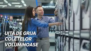 Uita de grija coletelor voluminoase! Flanco Smart Discounter livreaza cu doi oameni!