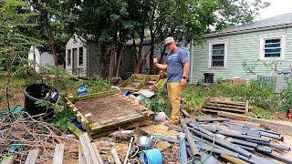 NOBODY Would Mow This BACKYARD, You Won't Believe What Was Buried