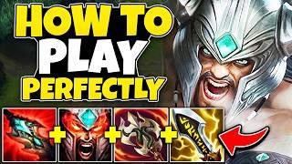 HOW TO PLAY TRYNDAMERE PERFECTLY IN SEASON 14 (FT. THE RANK 1 TRYNDAMERE)