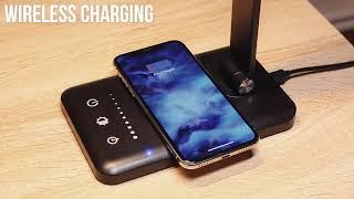 Wireless Charging LED Desk Lamp | NewMan DIY