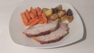 Easy pork loin #roast #pork #easyrecipe #foodshorts #porkloin #whatsfordinner #delicious #100videos