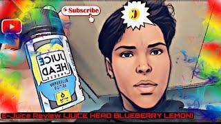 E-JUICE REVIEW // JUICE HEAD BLUEBERRY LEMON FREEZE ‼️