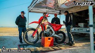 HONDA CRF 450x / 13x TESTING NEW BAJA RACE BIKE