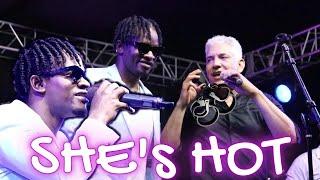 PIERRE JEAN FEAT TJO ZENNY - SHE'S HOT( Live performance, El Rancho)