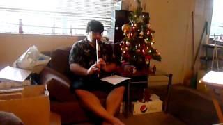 Silent Night on Guillermo Martinez A Native America Flute