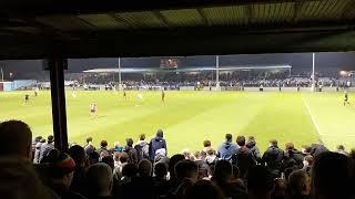 Drogheda Utd 0-2 Bohemian FC 21st April 2023 - fans and Declan McDaid winner