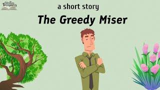 Short Stories | Moral Stories | The Greedy Miser | #writtentreasures #moralstories #shortstories