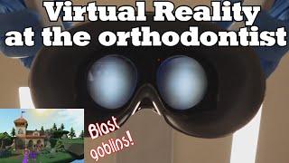 First look: Virtual Reality AT THE ORTHODONTIST! #actiongames #braces #VR